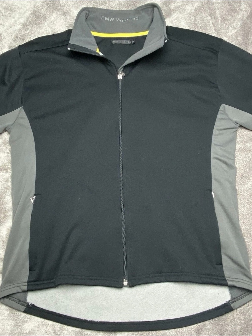 BMW Motorrad Jacket XL Womens Black Motorcycle Full Zip Activewear